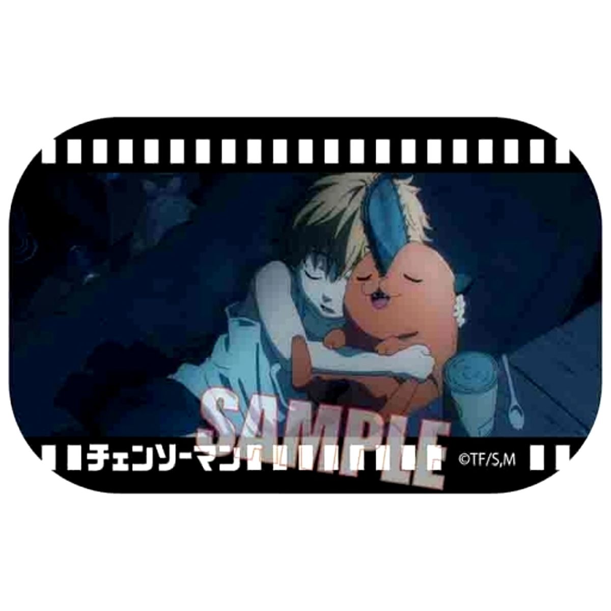 Denji, Pochita B Chainsaw Man Memories Square Button [USED]