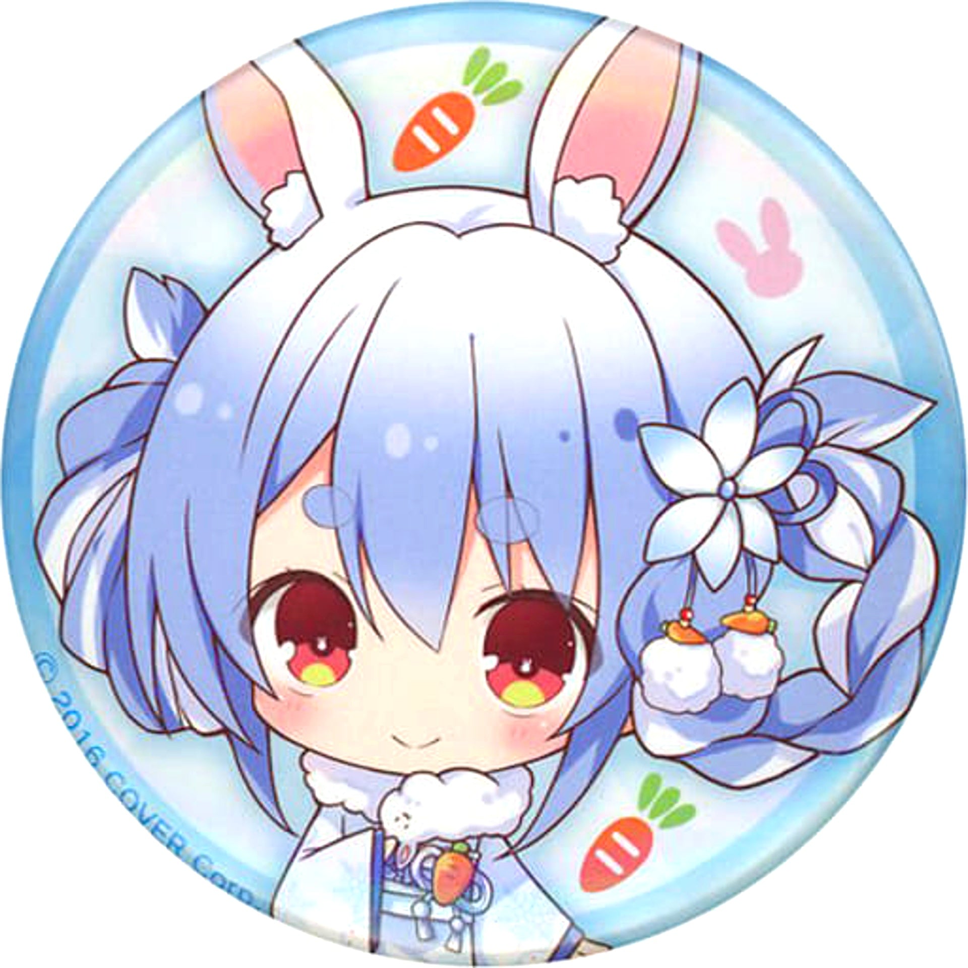 hololive Virtual YouTuber Usada Pekora Furisode Bunny Mini Character Character Button Collection Usada Pekora [USED]