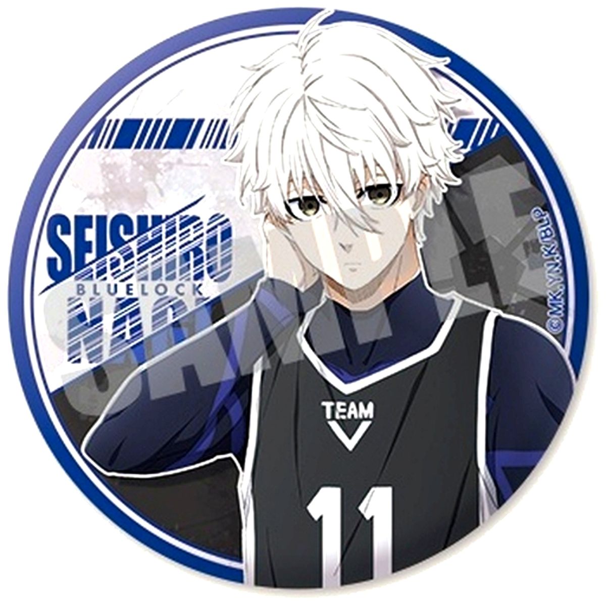Seishiro Nagi Blue Lock Trading Button 2nd Series [USED]