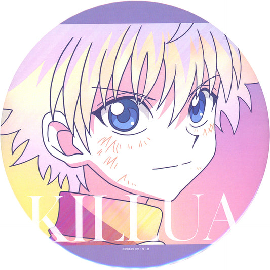 Killua Zoldyck Hunter x Hunter Ani-Art clear label Vol 2 BIG Button Ani-Art Animate Fair in 2022 Winter [USED]