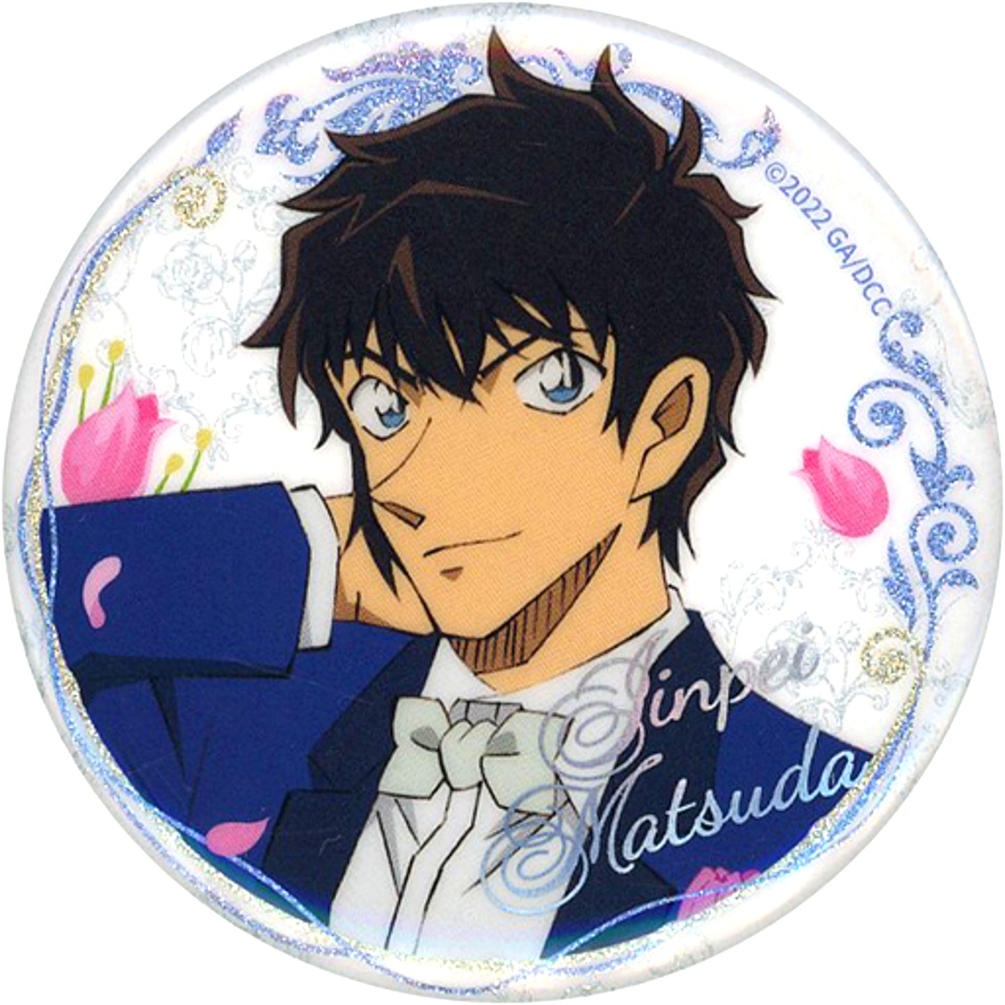 Jinpei Matsuda Detective Conan The Bride of Halloween Conan Cafe Shanghai 2022 Button [USED]