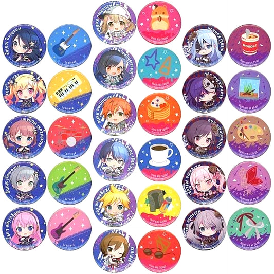 Set of 16 Project SEKAI COLORFUL STAGE! feat. Hatsune Miku Vol.2 Button Set 2 Pieces Prize E SEGA Lucky Kuji [USED]