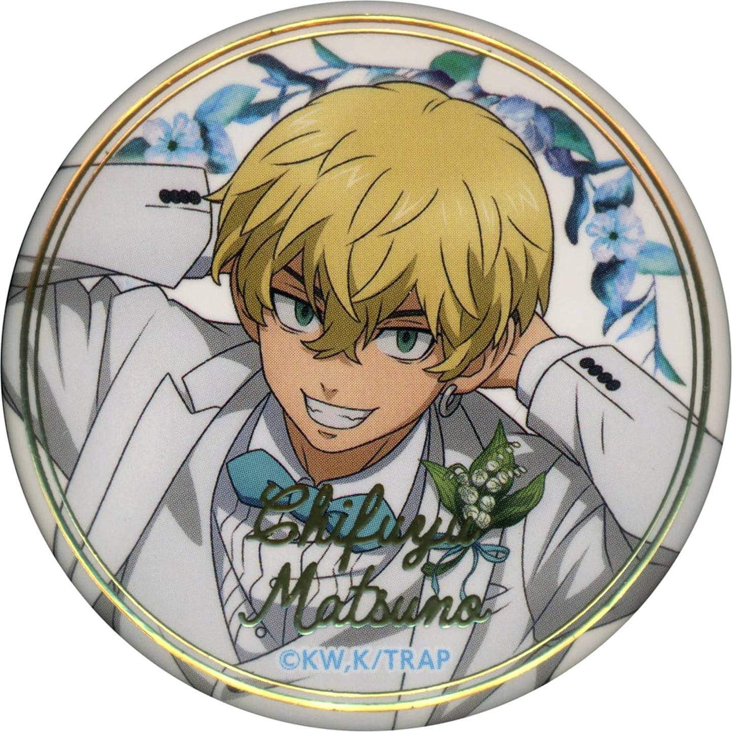 Chifuyu Matsuno Tokyo Revengers Chara Badge Collection Tuxedo [USED]