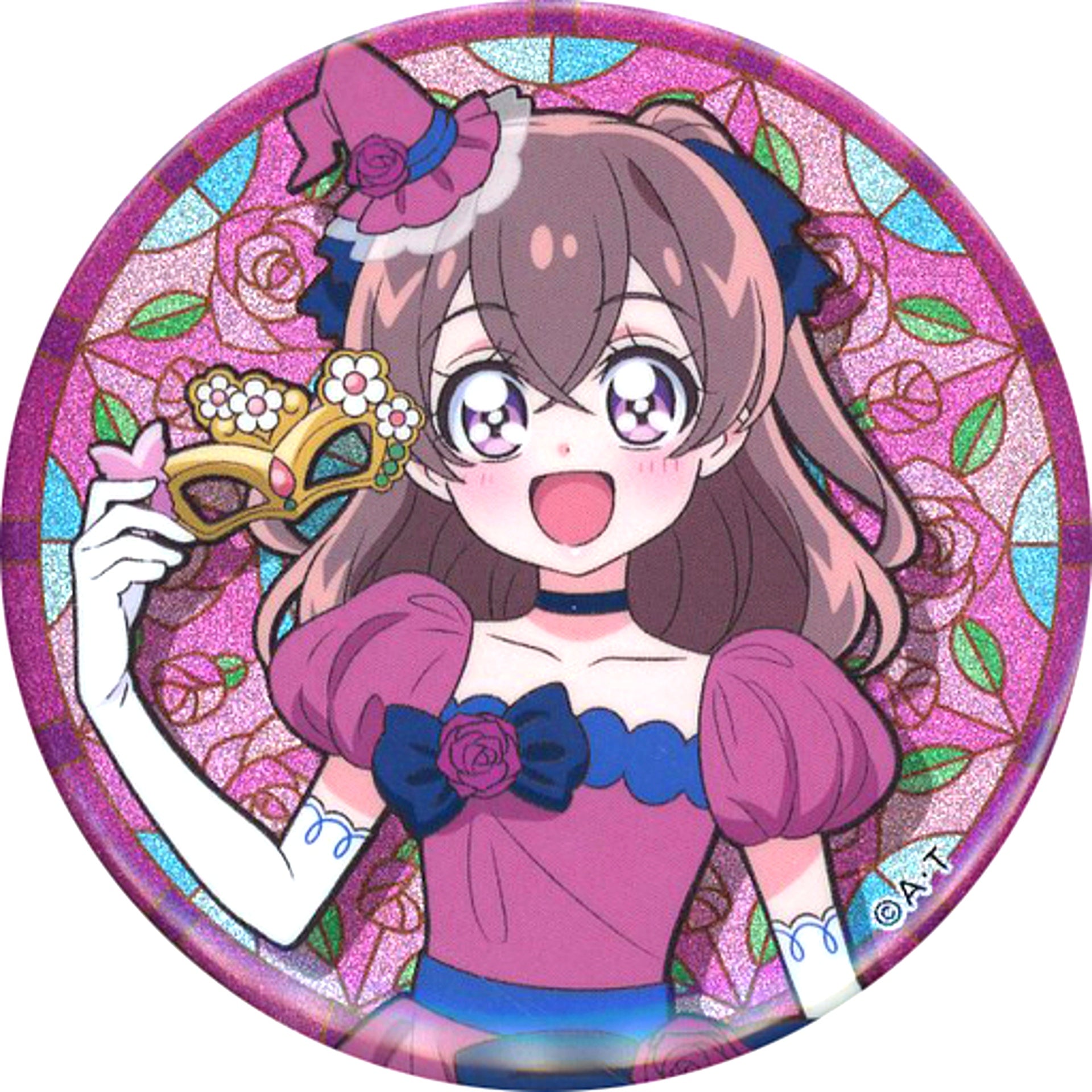 Yui Nagomi Delicious Party Precure Masquerade Halloween Badge Precure Pretty Store Limited [USED]