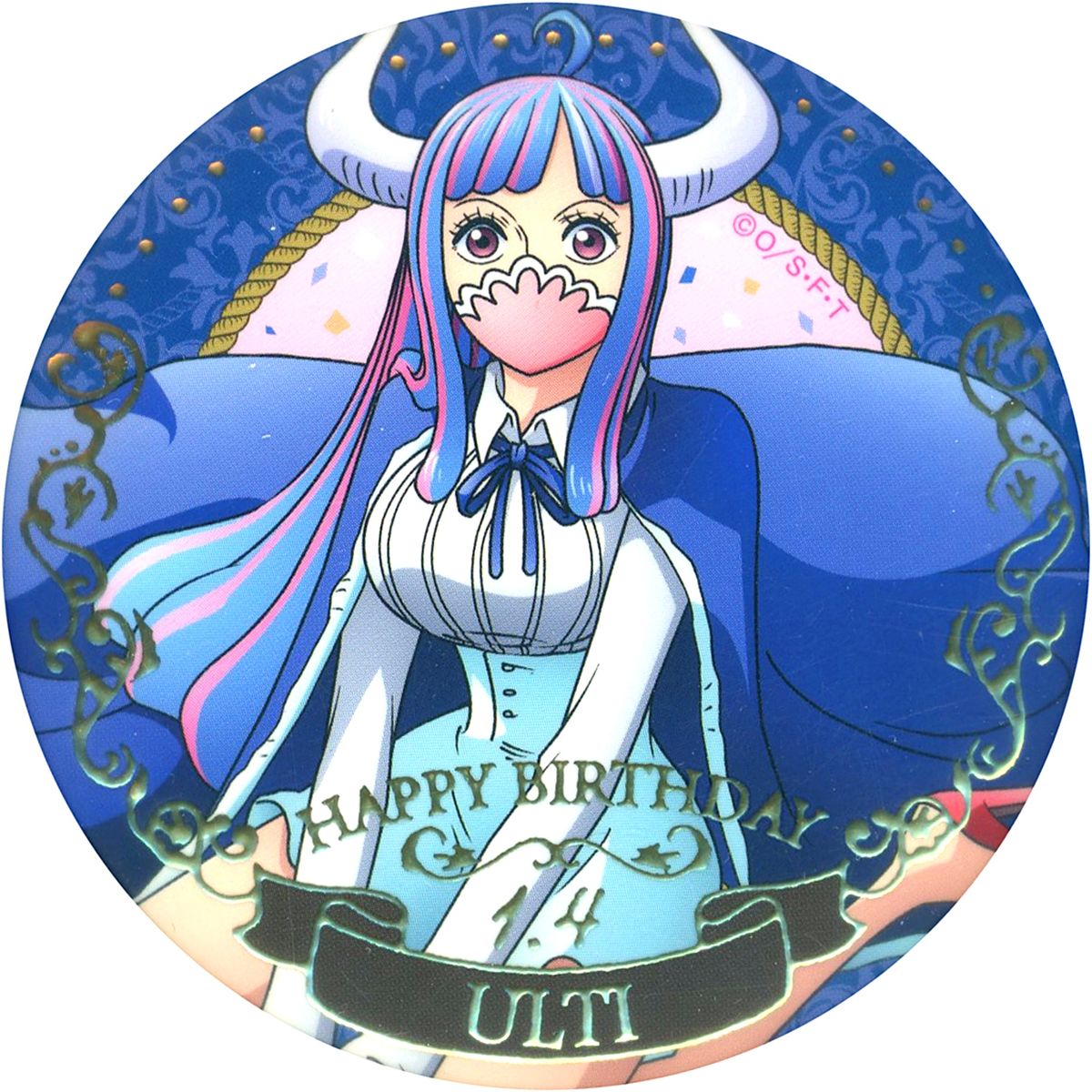 Ulti One Piece Birthday Jewelry Button January Straw Store Limited [USED]