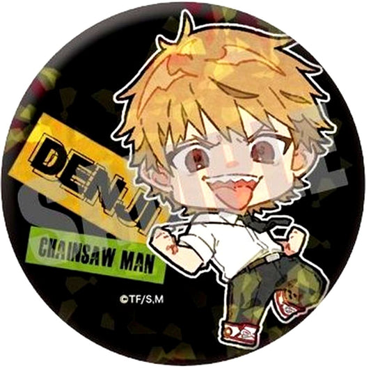 Denji A Chainsaw Man Trading Hologram Button Normal Ver. [USED]