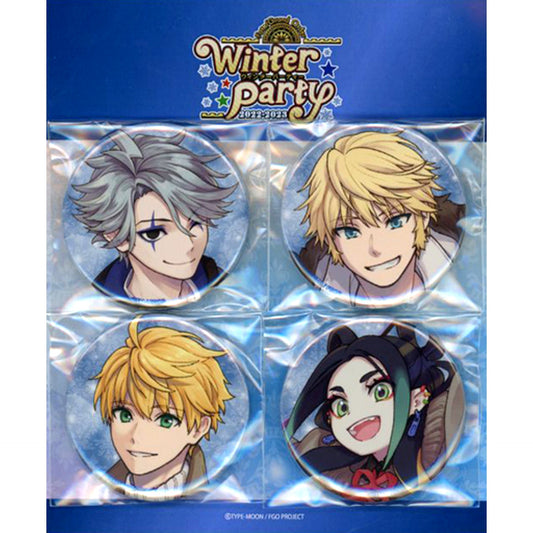 Set B Button Set Fate/Grand Order Winter Party 2022-2023 [USED]