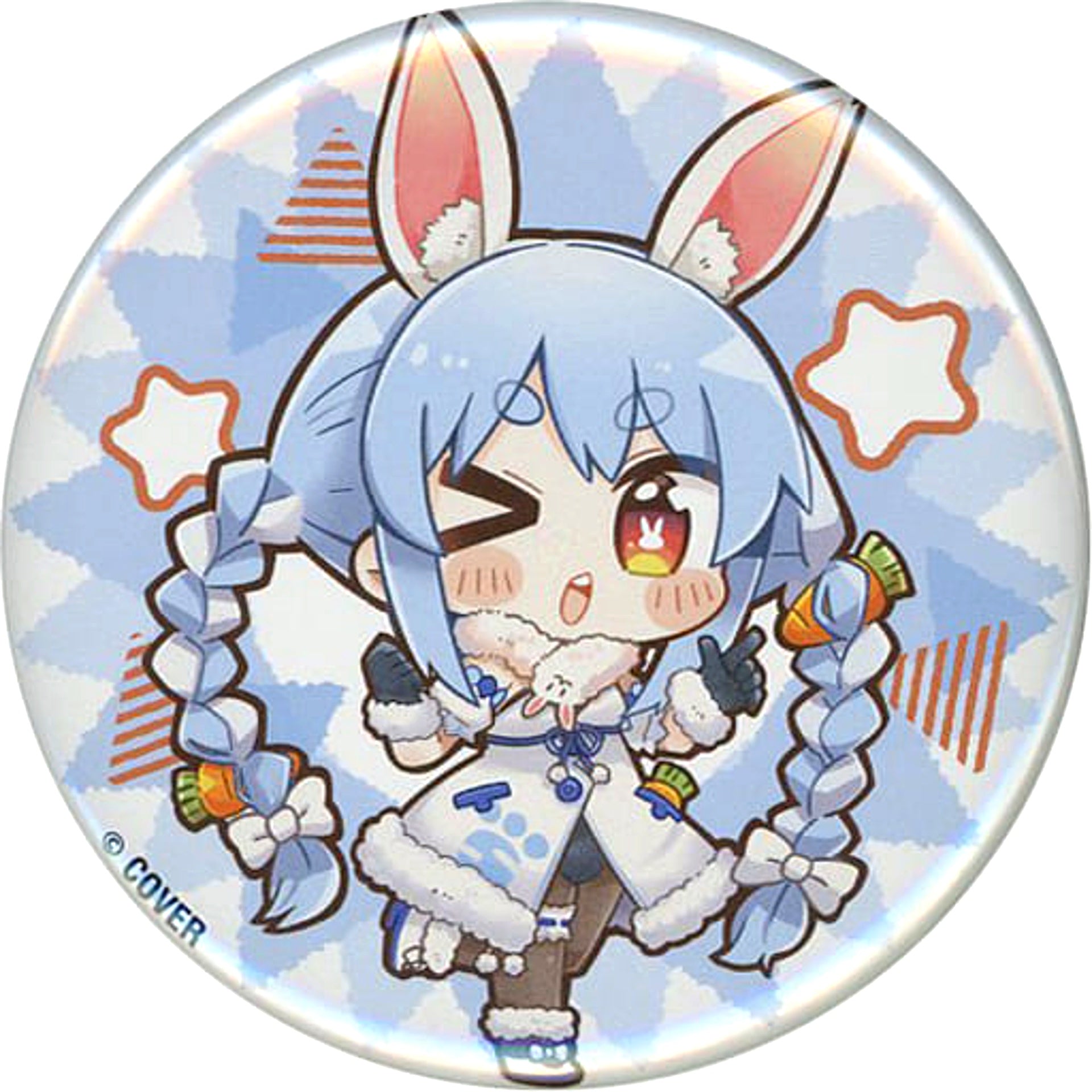 hololive Virtual YouTuber Usada Pekora Mini Character hololive x JOYPOLIS DREAMY PARTY Trading Button [USED]