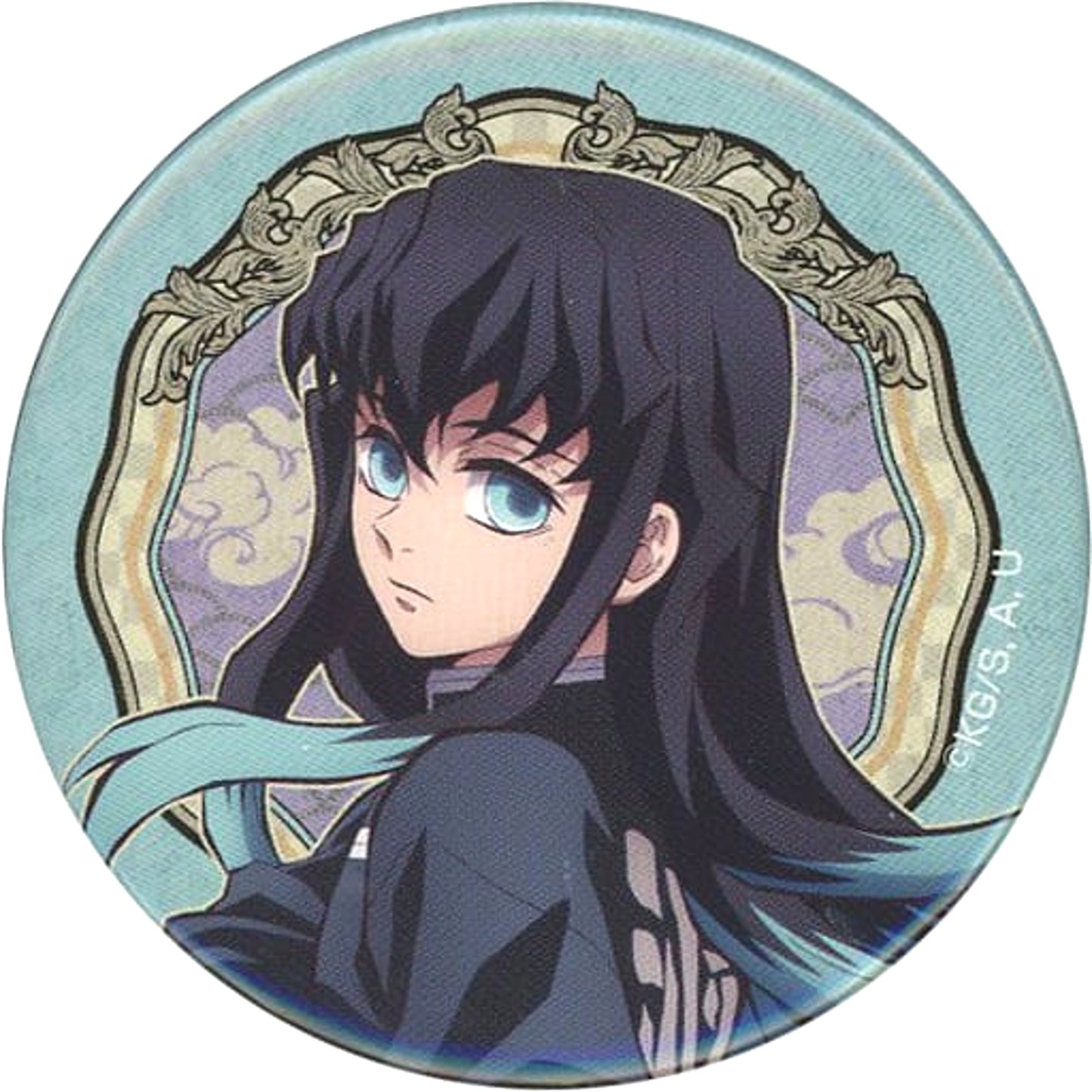 Muichirou Tokitou World Tour Demon Slayer: Kimetsu no Yaiba to the Swordsmith Village Random Button Newly Drawn Illustration Theater Limited [USED]