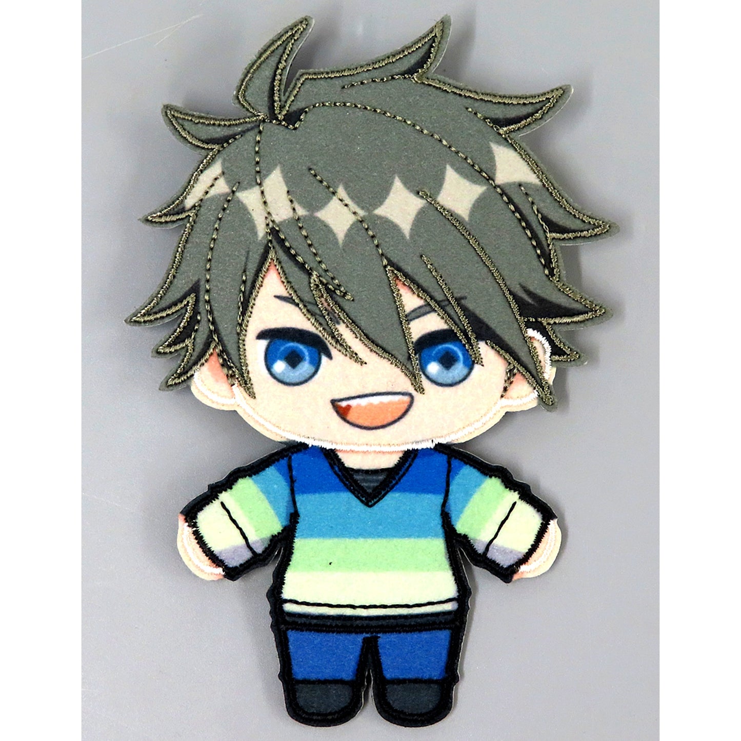 Hideo Akuno Odekake Embroidery Badge Vol. 2 Idolmaster SideM [USED]