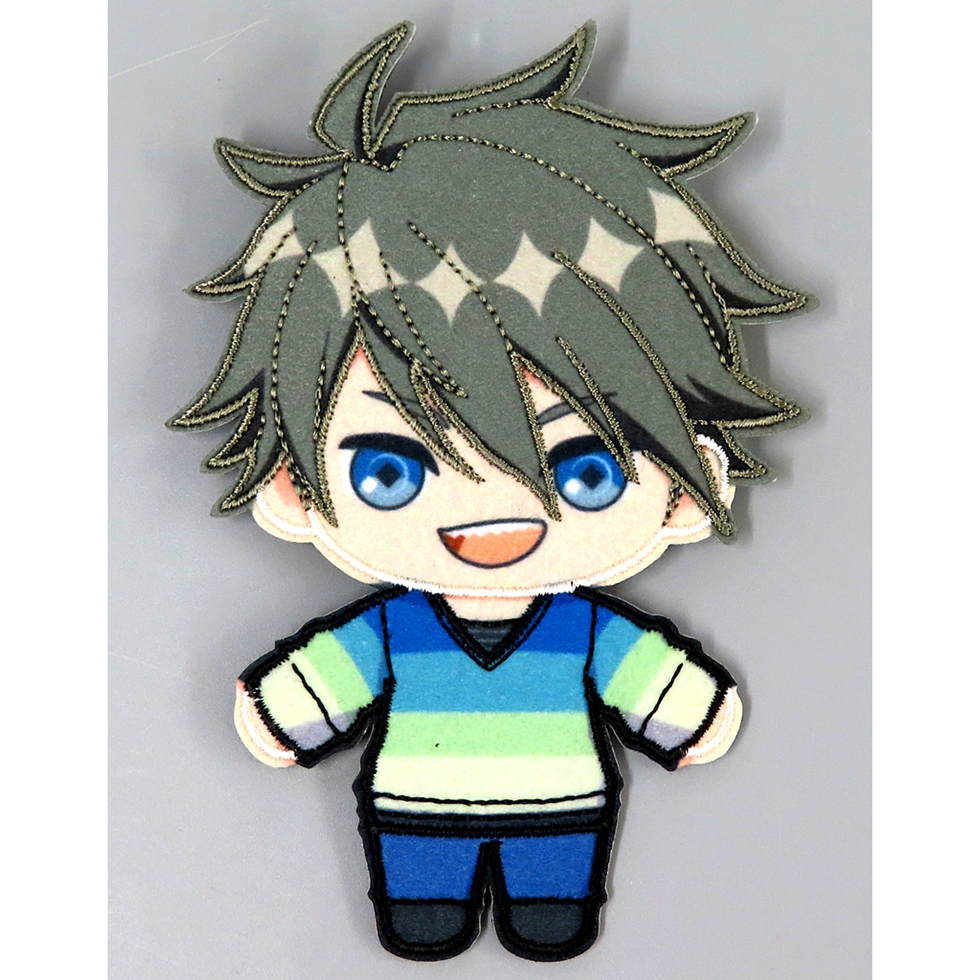 Hideo Akuno Odekake Embroidery Badge Vol. 2 Idolmaster SideM [USED]