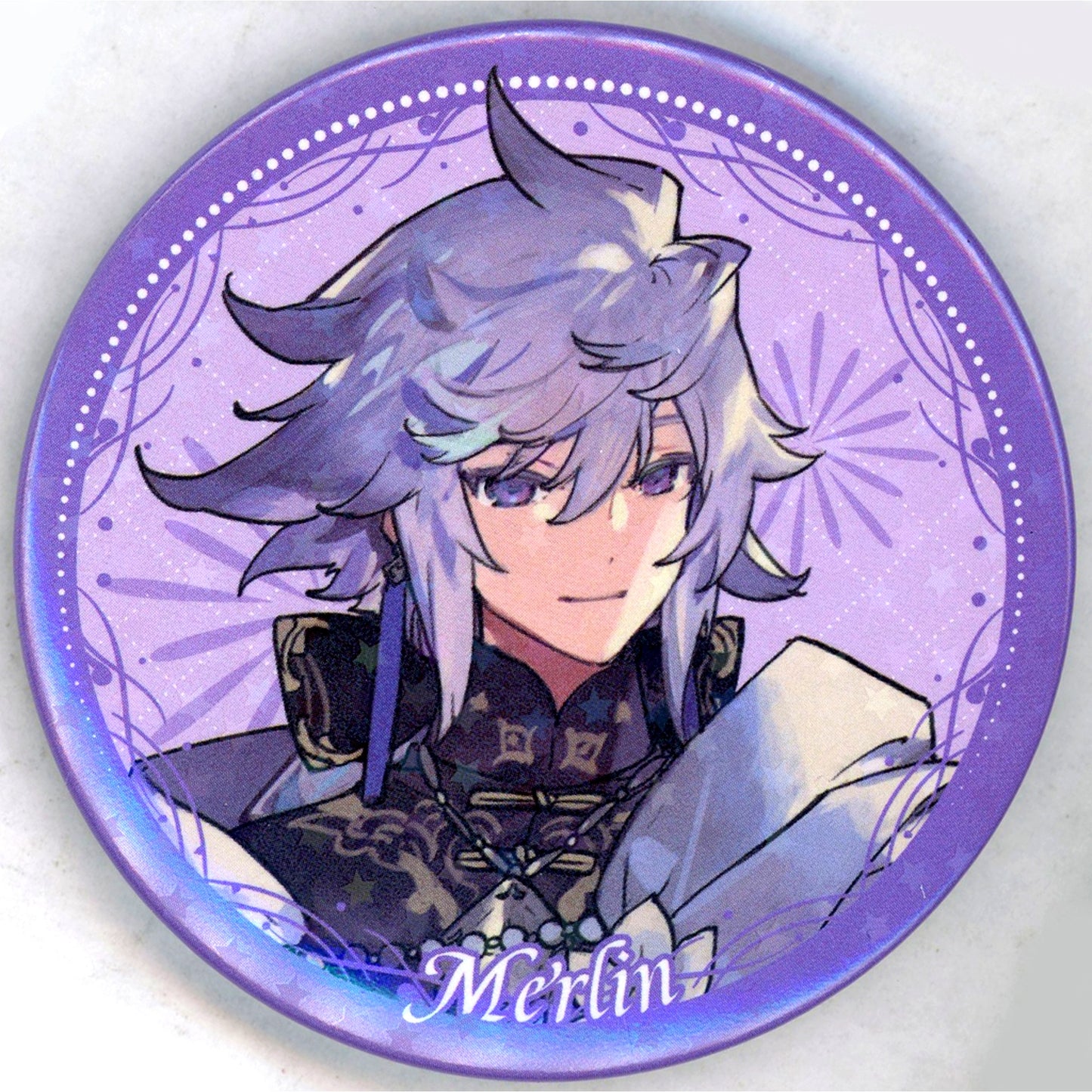 Caster Merlin Fate/Grand Order Random Button China 6th Anniversary EXPO Shanghai 2022 [USED]