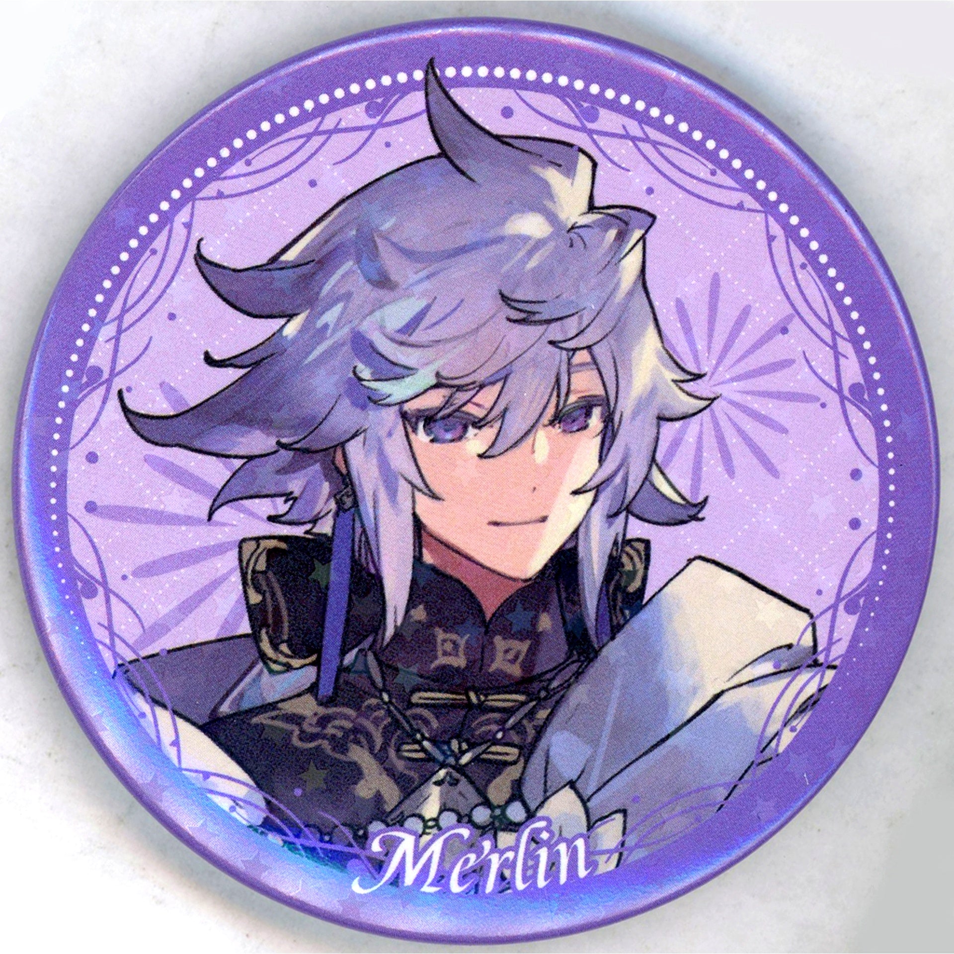 Caster Merlin Fate/Grand Order Random Button China 6th Anniversary EXPO Shanghai 2022 [USED]