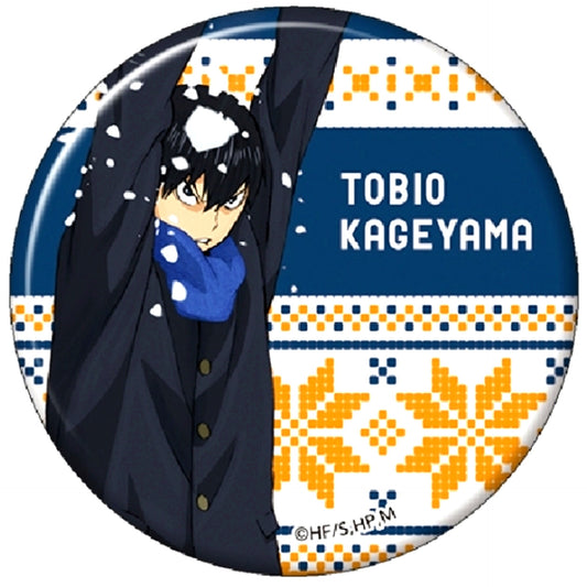 Tobio Kageyama Haikyu!! TO THE TOP Character Button Collection Snowball Fight [USED]