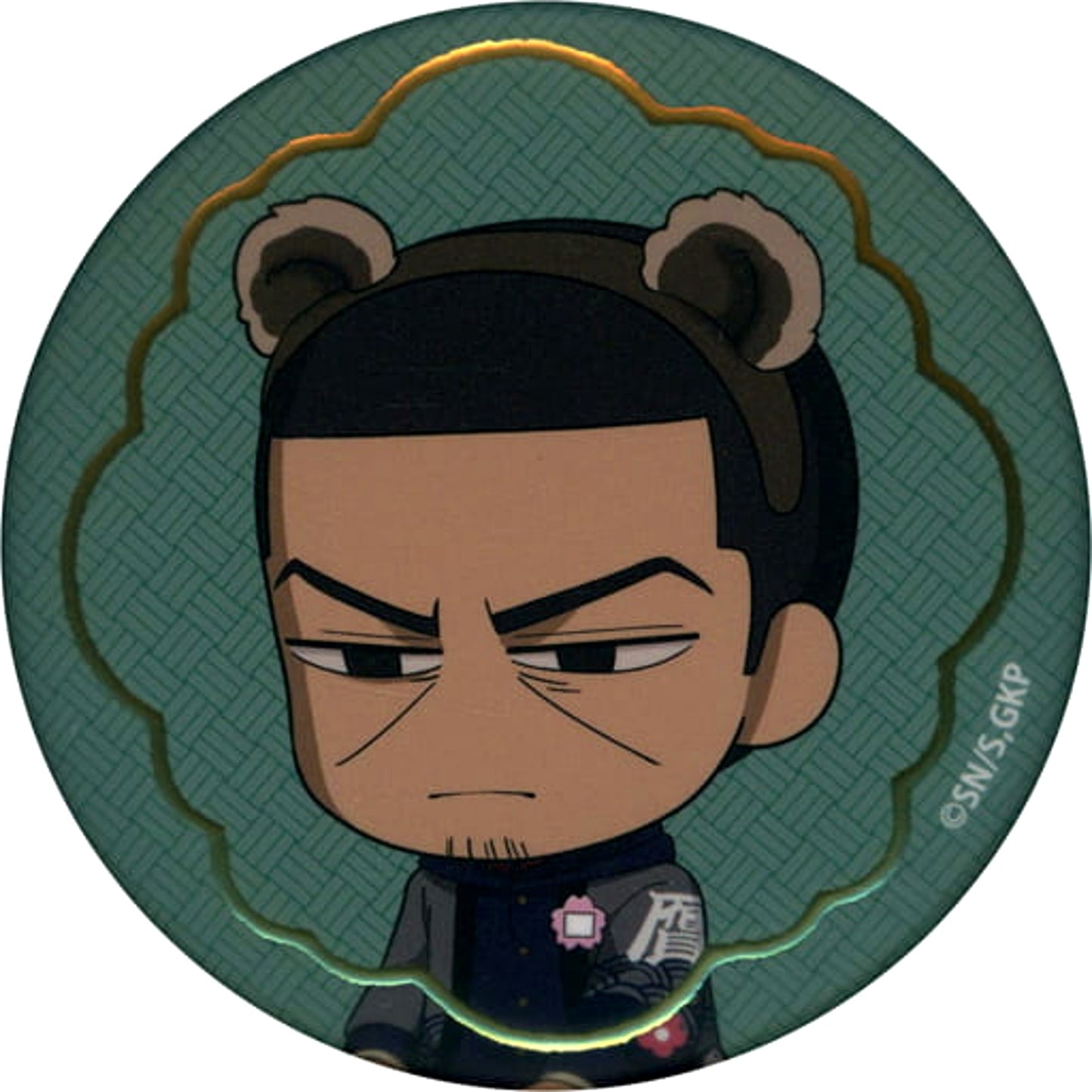 Golden Kamuy Hajime Tsukishima Can Badge Collection Amusement Park Chibi Chara Ver. Golden Yugi Commemoration Hanayashiki Infiltration Operation Limited Buttons [USED]