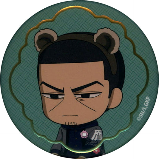 Golden Kamuy Hajime Tsukishima Can Badge Collection Amusement Park Chibi Chara Ver. Golden Yugi Commemoration Hanayashiki Infiltration Operation Limited Buttons [USED]