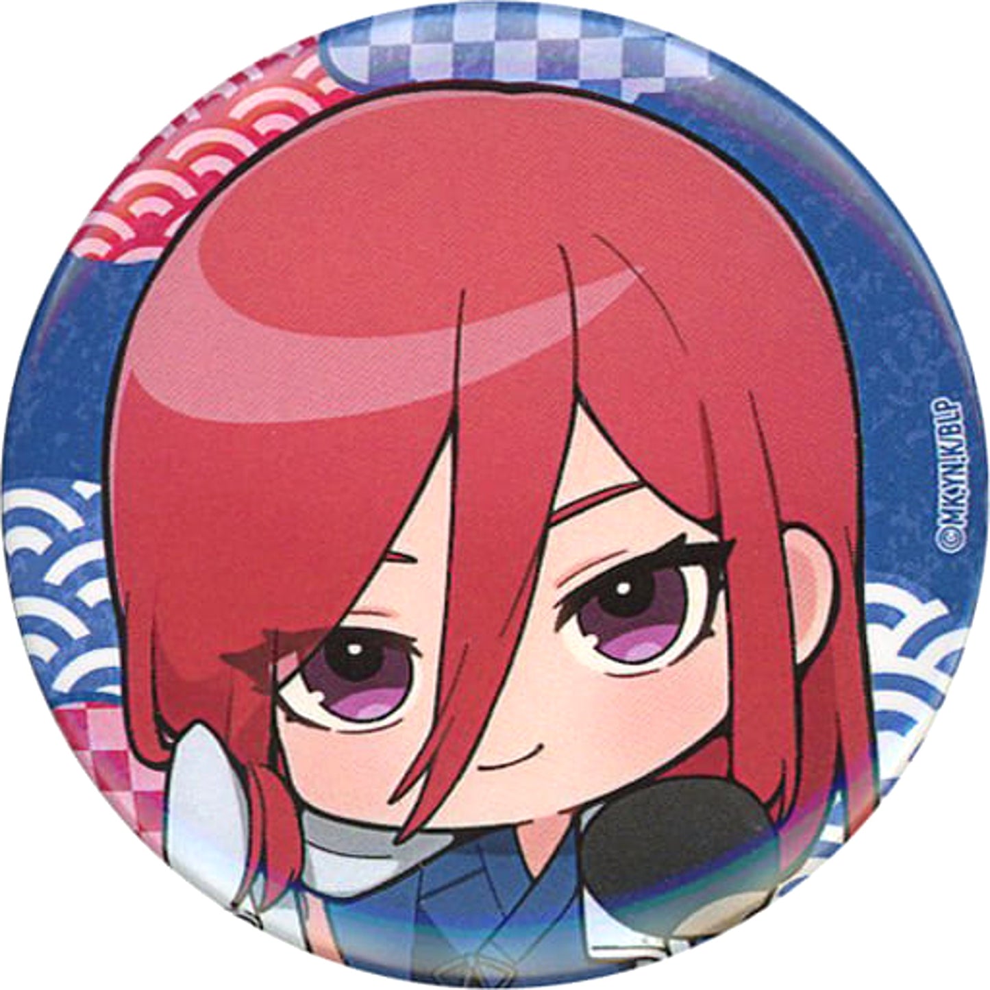 Blue Lock Hyoma Chigiri Mini Character Normal Egoist tachi no Furo Rock Trading Can Badge In-House Wear Ver. Gokurakuyu Raku Spa Egoist tachi no Furo Rock Limited Buttons [USED]