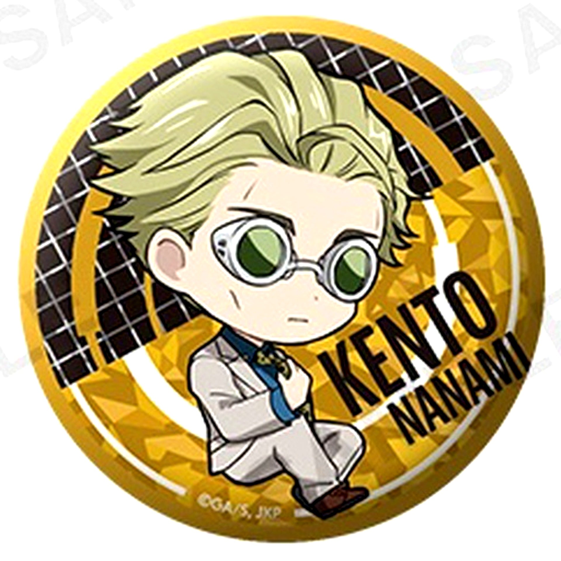 Kento Nanami Jujutsu Kaisen Corocore! Trading Hologram Button [USED]