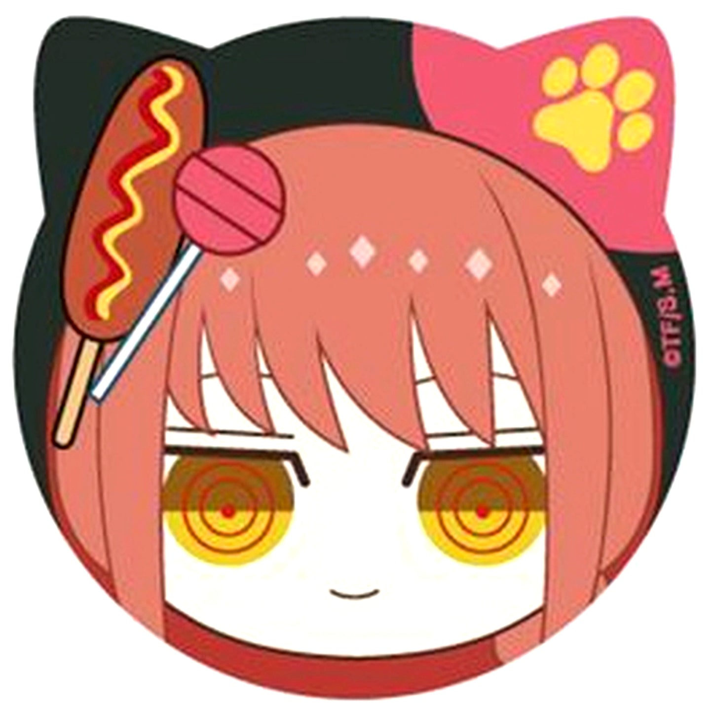 Makima Chainsaw Man Kemomimi Animal Ears Button [USED]