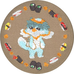 Granblue Fantasy Kyuta Embroidery Tin Badge Granblue Fantasy Fest 2022-2023 Exclusive Buttons [USED]