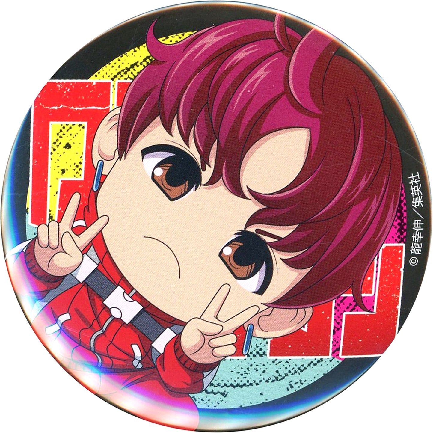 O. Jin Enjoji - Jiji Badge Sega Lucky Lottery Online DAN DA DAN Prize E-15 [USED]