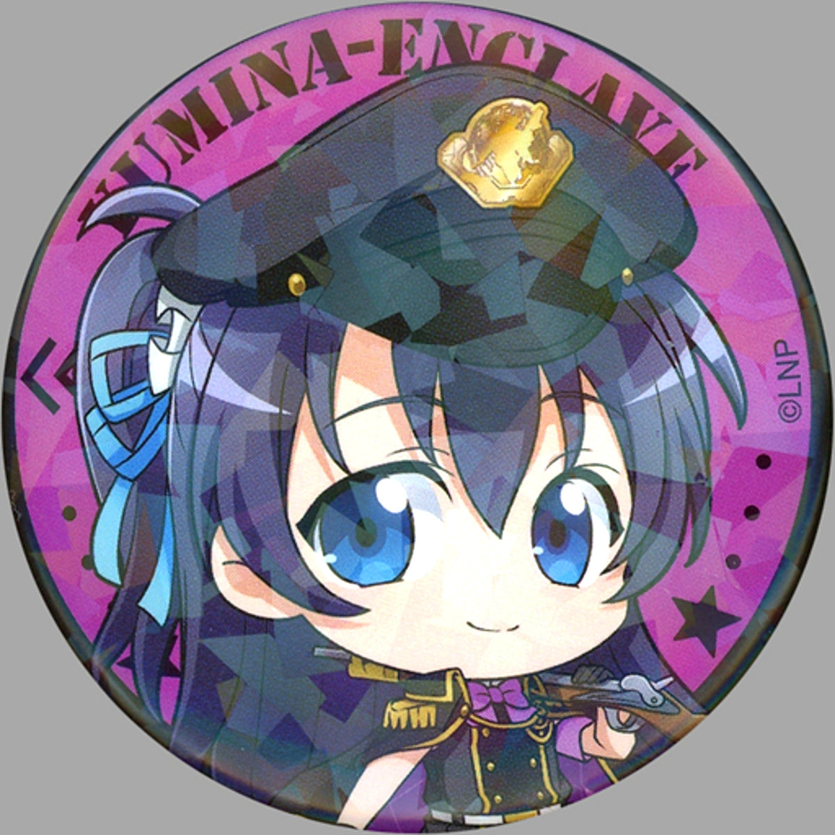 Yumina Enclave Magical Girl Lyrical Nanoha Hologram Chara Badge Collection Lyrical Store 2022 Lyrical Survivor Ver. [USED]