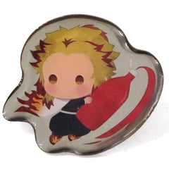 Demon Slayer: Kimetsu no Yaiba Kyojuro Rengoku Present For You Random Pin Badge Buttons [USED]