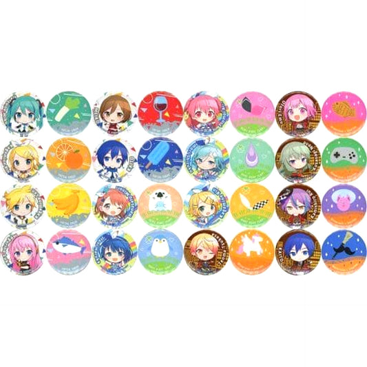 Hatsune Miku & Others Set of 2 Hatsune Miku: Colorful Stage! All 16 Types Set Sega Lucky Kuji Vol.3 Button Set Prize E [USED]