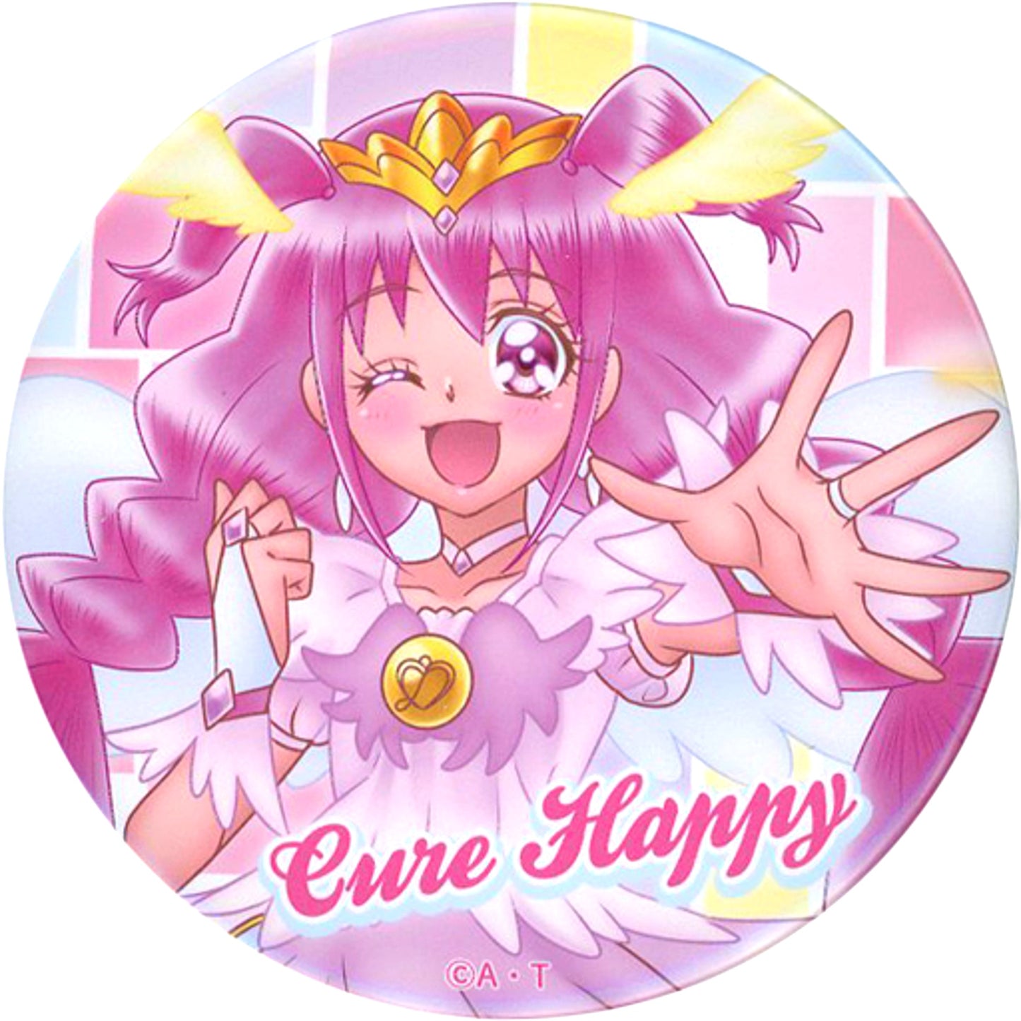 Cure Happy All Precure Exhibition 20th Anniversary Memories Badge [USED]