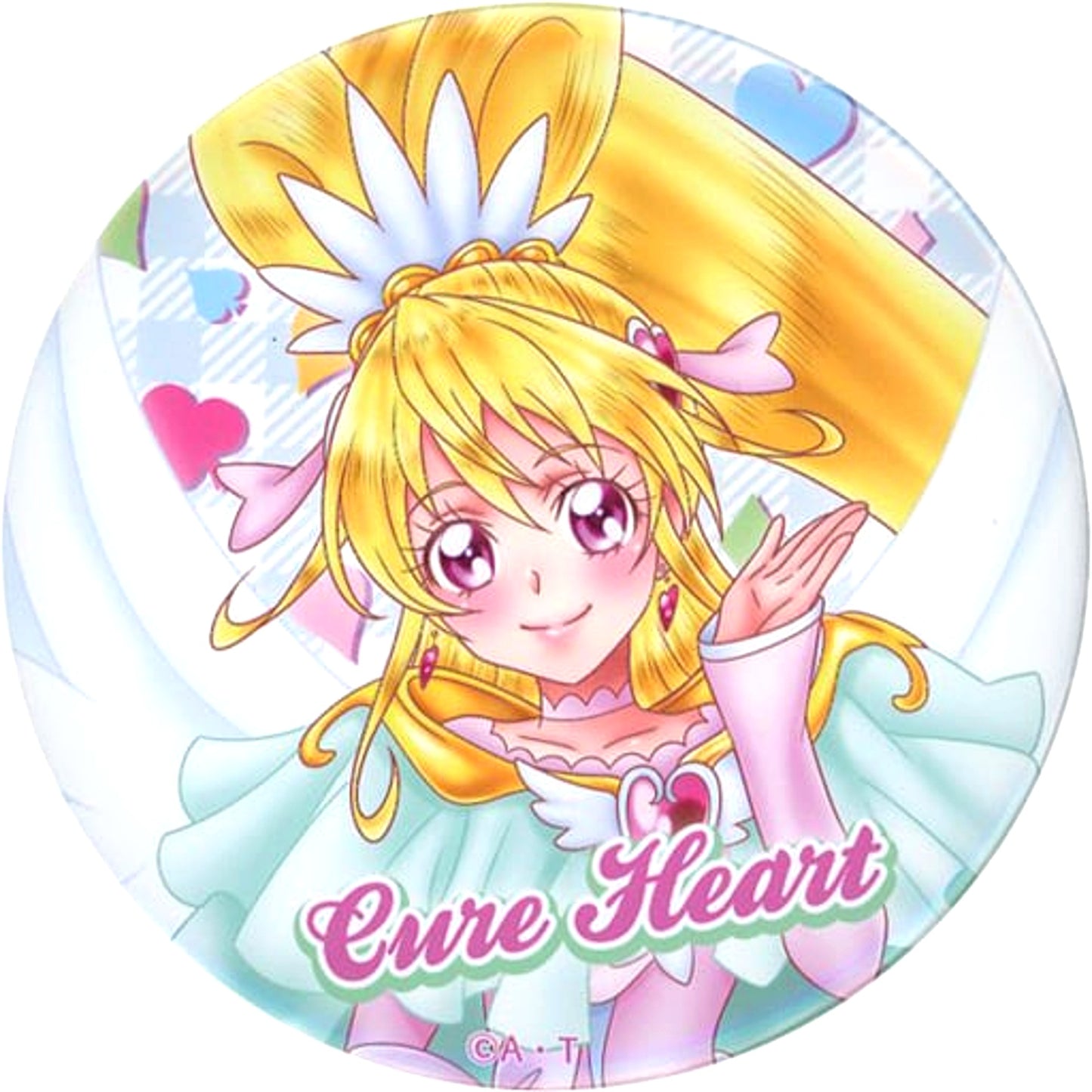 Cure Heart All Precure Exhibition 20th Anniversary Memories Badge [USED]