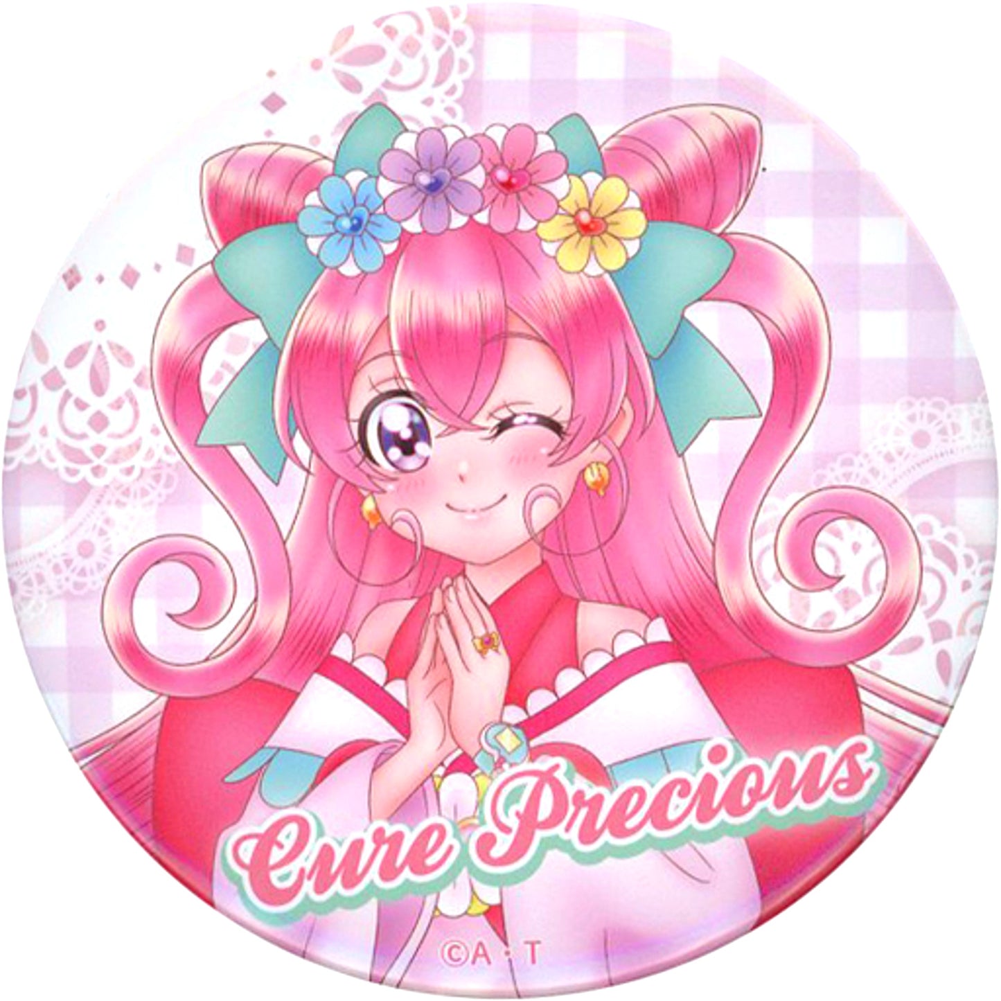 Cure Precious All Precure Exhibition 20th Anniversary Memories Badge [USED]