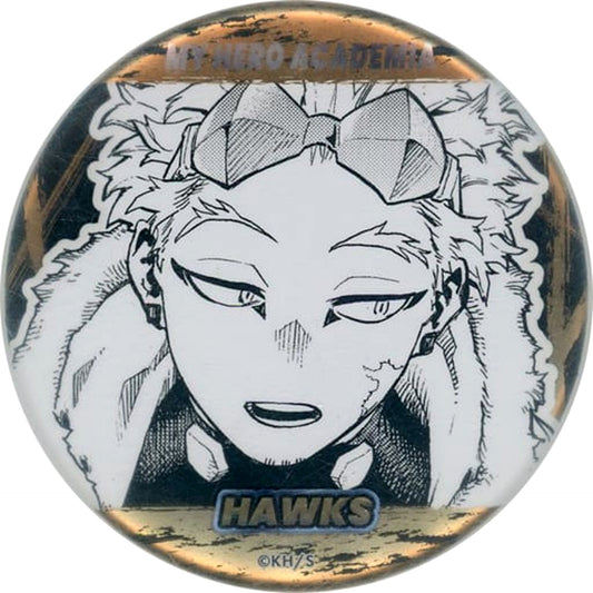 My Hero Academia Hawks Decollection Can Badge Buttons [USED]