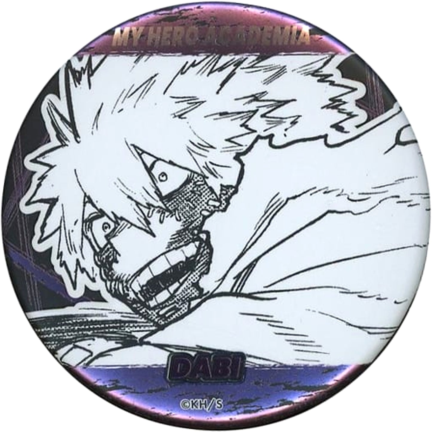 Dabi My Hero Academia Decollection Button [USED]