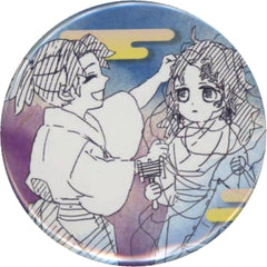 Demon Slayer: Kimetsu no Yaiba Tsugikuni Brothers Collection Can Badge Petit Koyoharu Gotoge Original Art Exhibition Fukuoka Limited Buttons [USED]