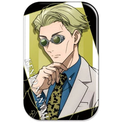 Jujutsu Kaisen Kento Nanami Round Squiare Can Badge 3 Buttons [USED]