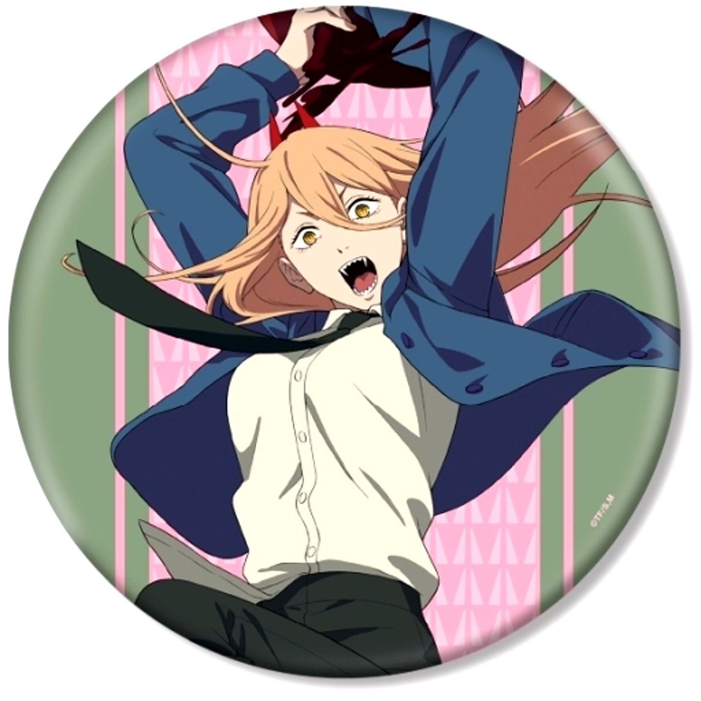 Power B Chainsaw Man BIG Button [USED]