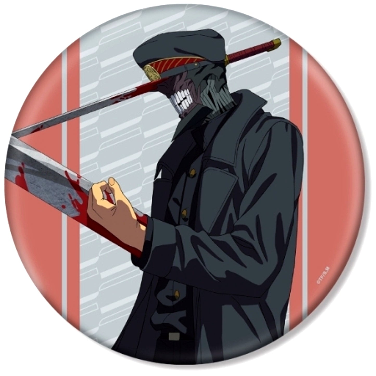 Samurai Sword A Chainsaw Man BIG Button [USED]
