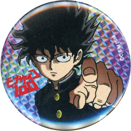 Shigeo Kageyama 1 Mob Psycho 100 Anime Newly Drawn Button Amazon JP Limited Blu-ray/DVD Vol.001 Purchase Bonus [USED]