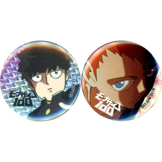 Shigeo Kageyama Shou Suzuki Mob Psycho 100 Set of 2 Anime Newly Drawn Button Amazon JP Limited Blu-ray/DVD Vol.006 Purchase Bonus [USED]