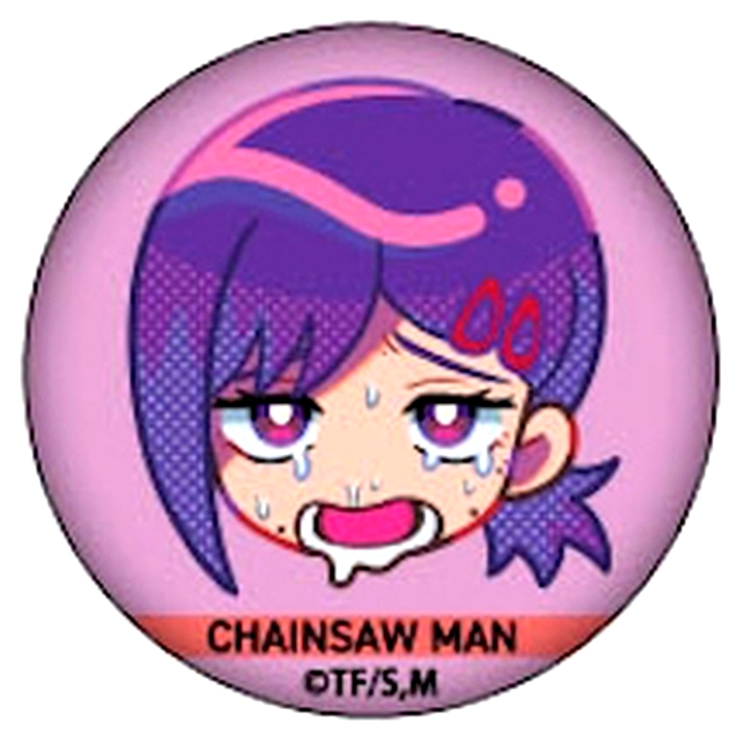 Kobeni Chainsaw Man Trading Facial Expression Button [USED]