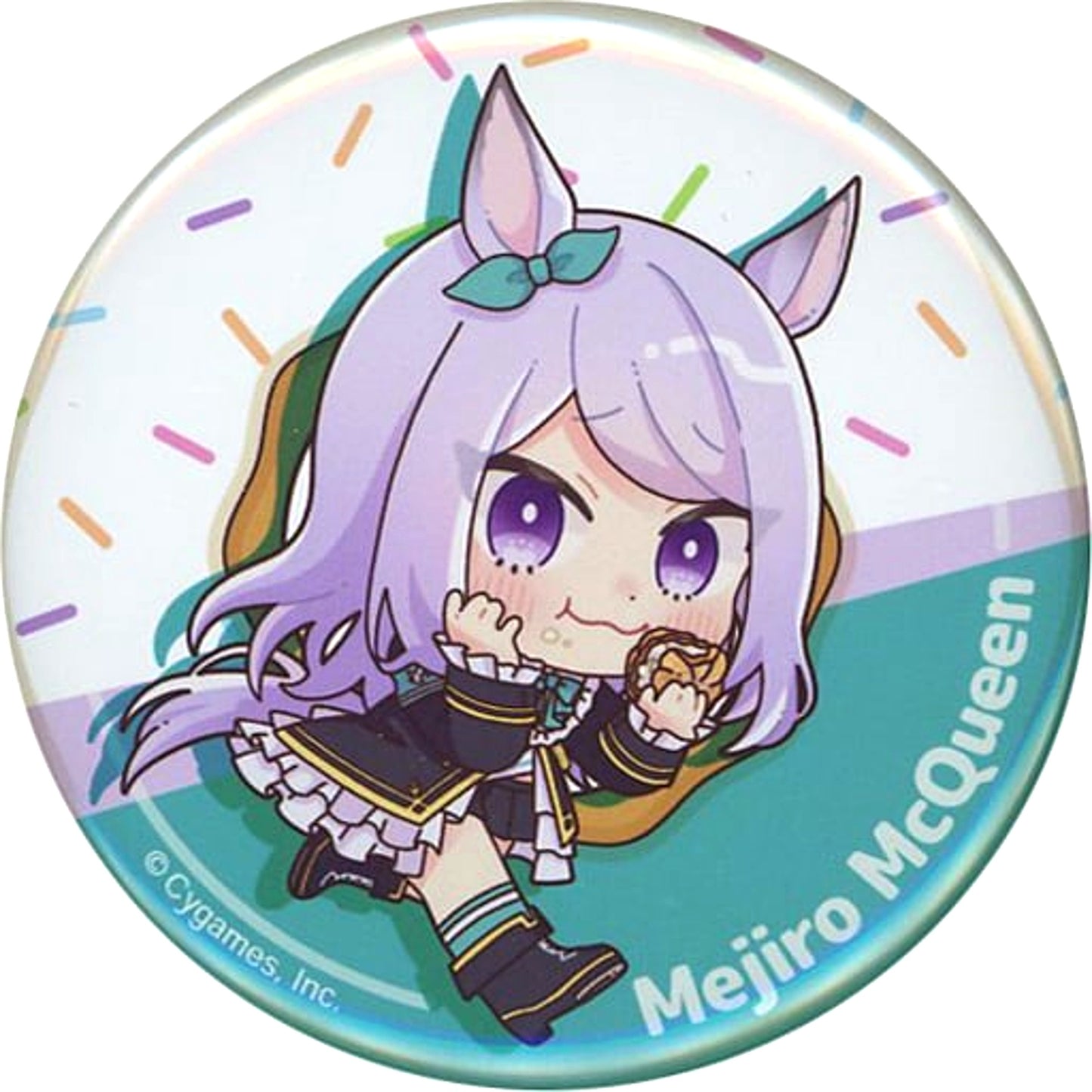 Mejiro McQueen Uma Musume Pretty Derby Button Uma Musume Pretty Derby x Jack In The Donuts [USED]