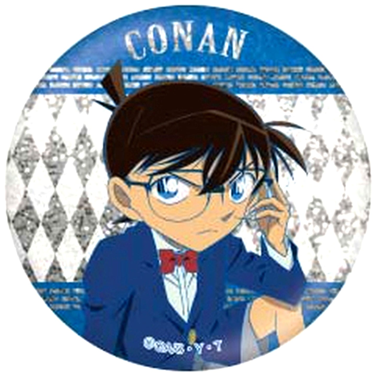 Conan Edogawa Detective Conan Trading Metallic Button J [USED]