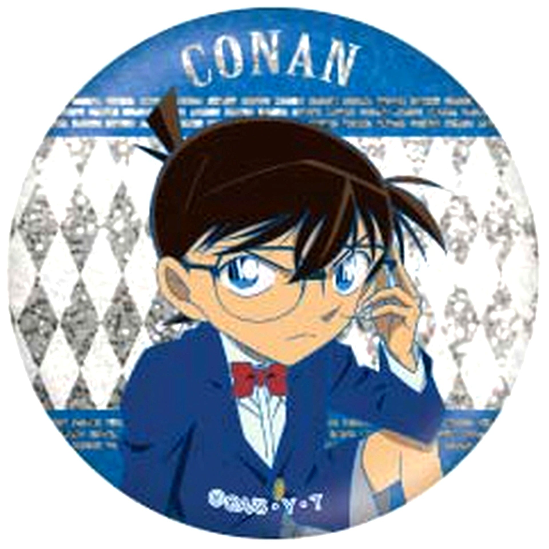 Conan Edogawa Detective Conan Trading Metallic Button J [USED]