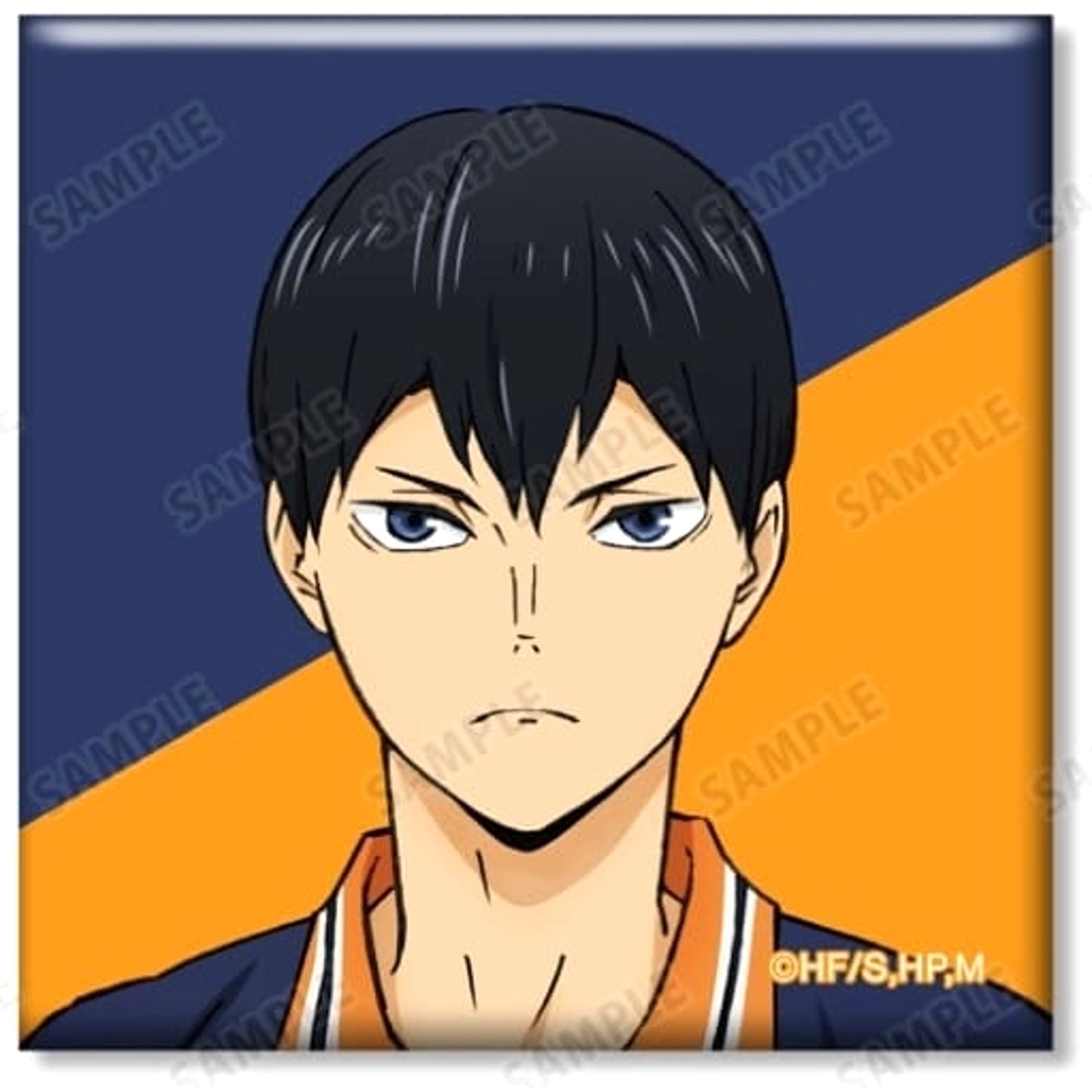 Tobio Kageyama Haikyu!! Trading Square Button Uniform Ver. [USED]