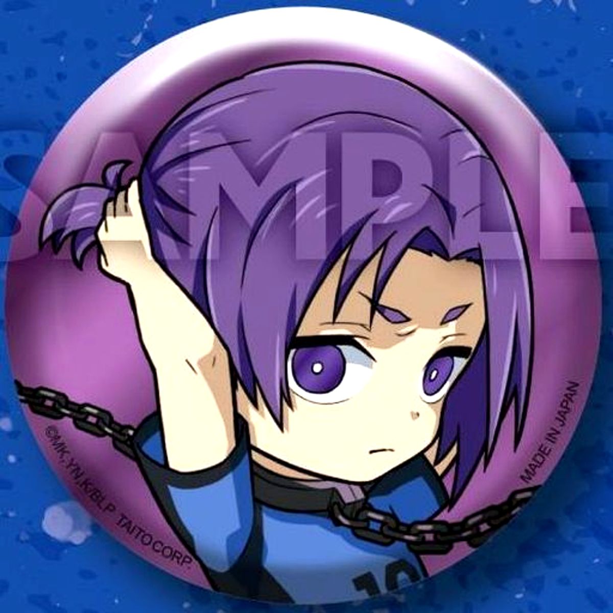 Reo Mikage Blue Lock Metallic Button [USED]