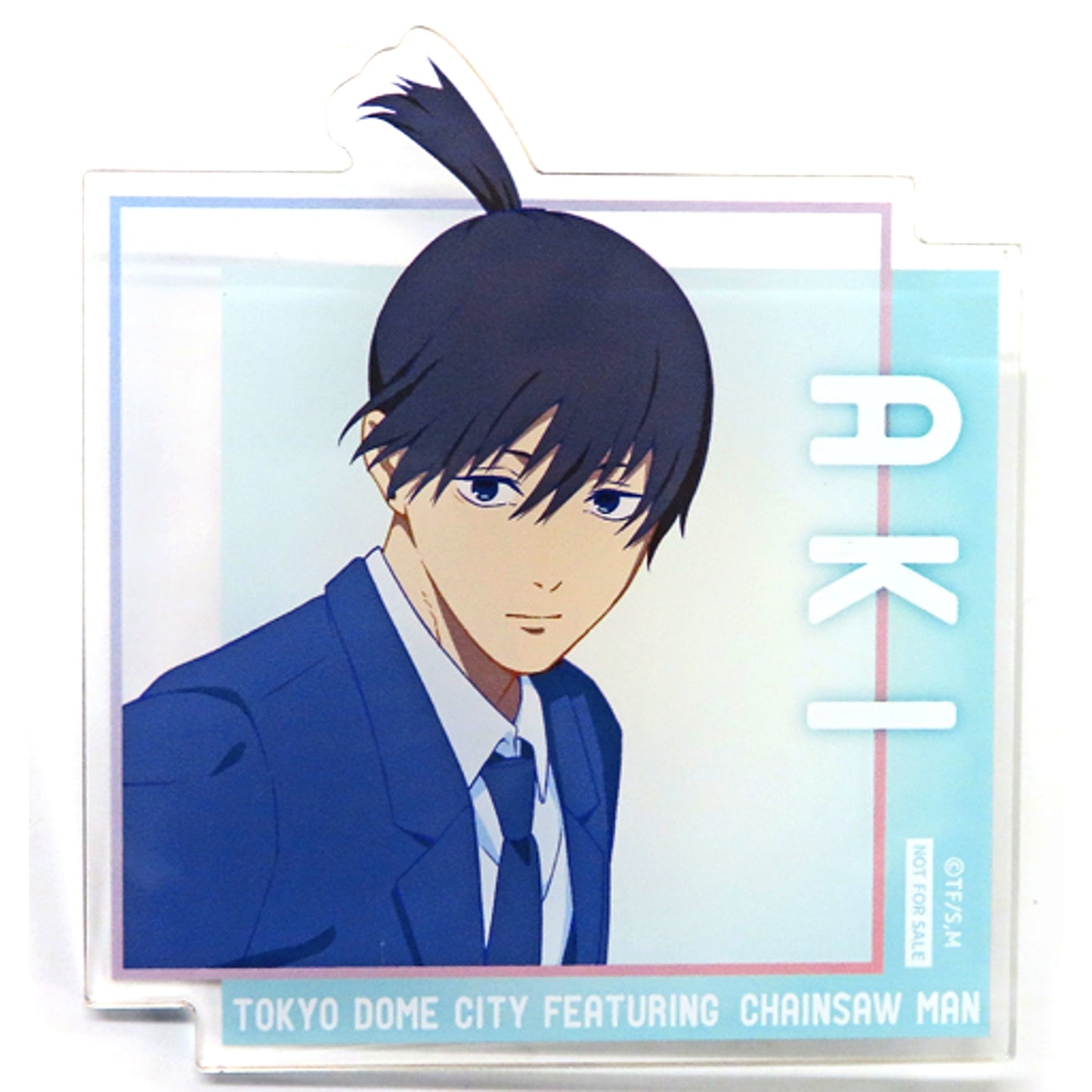 Aki Hayakawa Chainsaw Man Acrylic Badge Tokyo Dome City Attractions The Best Memories Will Be Made Ennichi Game Prize B Vol.2 [USED]