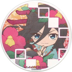 Katsugeki Touken Ranbu Izuminokami Kanesada Countdown Can Badge Ufotable Point Exchange Prize Buttons [USED]