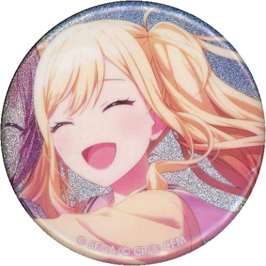 Hatsune Miku: Colorful Stage! Saki Tenma Glitter Can Badge Event Illustration Collection Vol.15 B Buttons [USED]