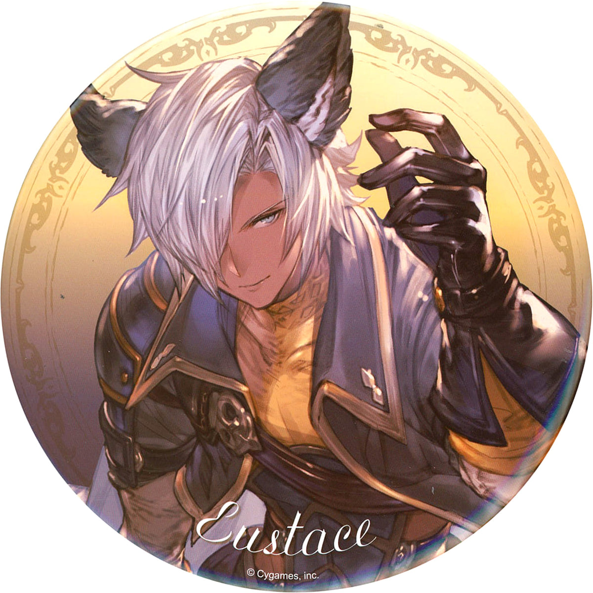 Granblue Fantasy Eustace Jumbo Can Badge Granblue Extra Fes 2021 Limited Buttons [USED]