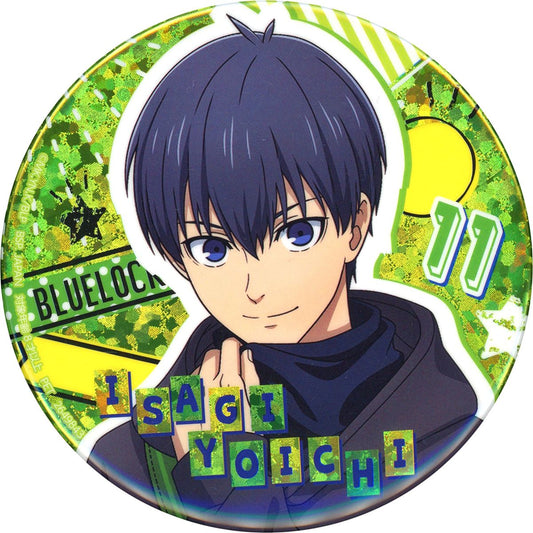 Yoichi Isagi Blue Lock x Namco Campaign Break time Round Hologram Button [USED]
